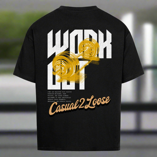 Work Out VACANCY Oversized Shirt