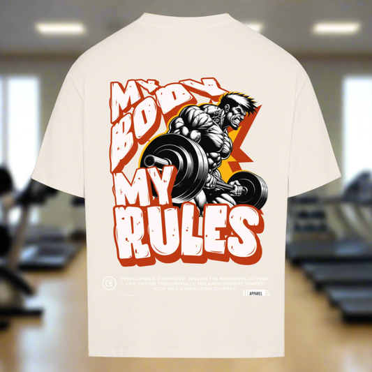 My Body my Rules VACANCY Oversized Shirt